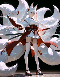 [SxRD] Fox tails Katana [AI Generated]