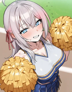 [Spoilage] Alisa Cheerleader [AI Generated]