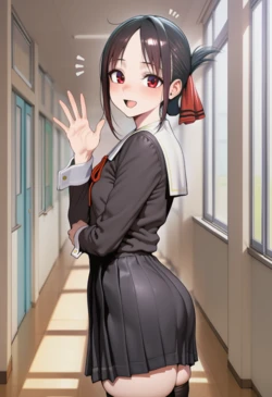 [EZNTR] shinomiya kaguya 【BBC/NTR】 [AI Generated]