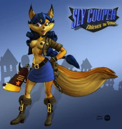 Carmelita Fox Edit (Sly Cooper)