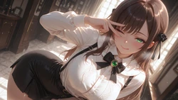 [AIArt GiWu] Alina Clover - I May Be a Guild Receptionist, but I’ll Solo Any Boss to Clock Out on Time (Patreon) [AI Generated]