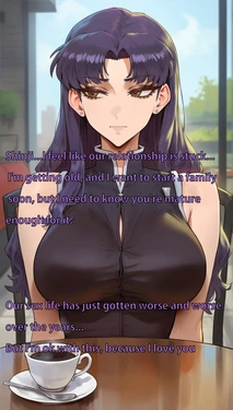 Misato x Shinji BBC 'trust exercise' Part1 (32 pages) [DevilWaifu] [AI Generated]