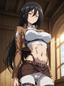 [kikia1] Mikasa Ackerman [AI Generated]