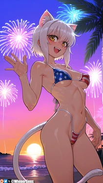 [WienerGens] Koneko makes some fireworks with you (Highschool DxD) [AI Generated]