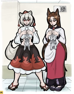 [GagCaterpillar] Touhou x Pokemon commission [English]