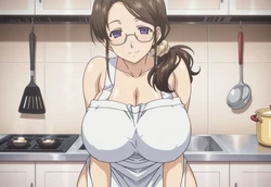 [Fran] Mamiya Mifuyu - Kyonyuu Kazoku Saimin (100P) | Commission [AI Generated]