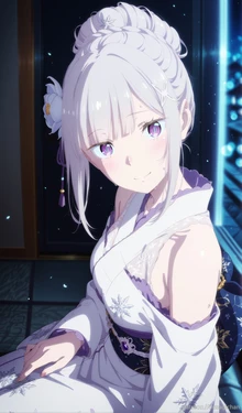 [AIusagichan] Re：ゼロから始める異世界生活 エミリア ReZero Emilia [Legendary +] [AI Generated]