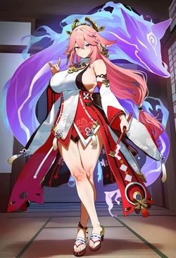 Milkymil - Yae Miko [Ai Generated]