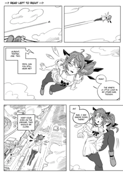 [noKone] "Hololive comic about IRyS growing huge and trying to fight crime"