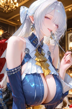 [神奇牛子] 와이즈&벨리나 [AI Generated]
