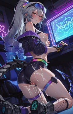 [Emi Doodlez]Silverwolf999D[AI GENERATED]
