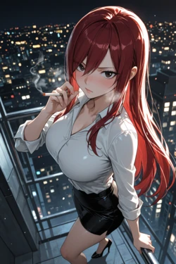 [KALA AI NSFW (VAMA)] - erza (Patreon) [AI Generated]
