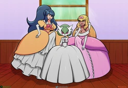 [Flechitas] Ashley and Dawn's Sexy Dress-up (Pokemon)
