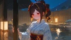 [Cornelia Winterhowl] Chiori Onsen [AI Generated]