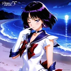 (Patreon - WaifuRain) Sailor Saturn Tentacles - Opening [AI Generated]