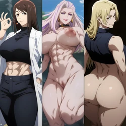 [Pixiv] BigDickBob (146129009) Ieiri Shoko | Yuki | Takako Uro [AI-Generated]