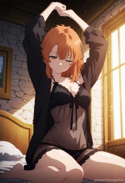 [AIusagichan] 杖と剣のウィストリア コレット・ロワール Wistoria Wand and Sword Colette Loire [AI Generated]