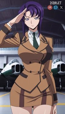 [Zcqrlet] Cecile Croomy (セシル・クルーミー) x Suzaku Kururugi (枢木スザク) - Code Geass: Hangyaku no Lelouch (コードギアス 反逆のルルーシュ) - Code Geass [AI Generated]