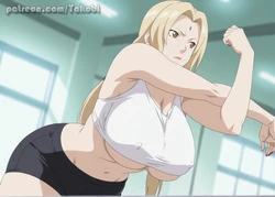 [Yakobi] Fitness Tsunade X Naruto | Naruto: Shippuuden (Extended) (Patreon) [AI Generated]