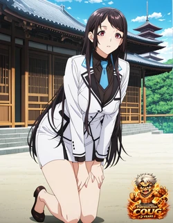 Kaori Houjou hentai | Cheat Skill Level Up NSFW parody [AI Generated]