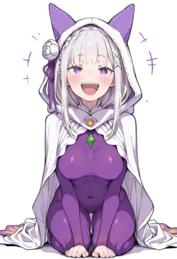 [mooly] Emilia x Tight-Fitting Suit [AI Generated]