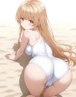 [langust022] Shiina Mahiru(swimsuit) Ototen 215P [AI Generated]