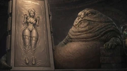 Adara The Sprite Frozen In Carbonite