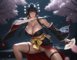 SparklingSenpai - Nyotengu (Dead or Alive) (Patreon) (AI Generated)
