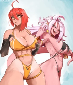 Android 21 VS Meg - Tournament Fight#2 _ Patreon