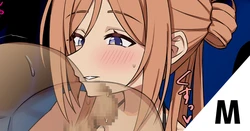 [栗飴くるる] 莉波、パイズリ&アナル舐め (学園アイドルマスター)