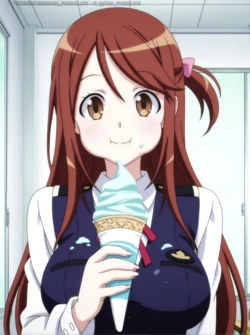 [Aria Vermillion] RAIL WARS! - Nana Iida - 01 - Uncensored - REQUEST [AI Generated]