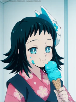 [Aria Vermillion] Kimetsu no Yaiba - Makomo - 01 - Uncensored - REQUEST [AI Generated]