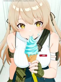[Aria Vermillion] Girls' Frontline - Lainie (UMP40) - 01 - Uncensored - REQUEST [AI Generated]