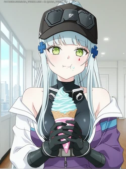 [Aria Vermillion] Girls' Frontline - Klukai (HK416)  - 01 - Uncensored - REQUEST [AI Generated]