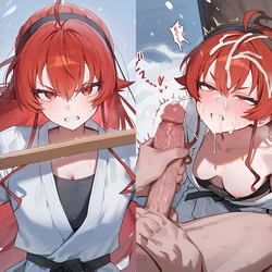 [PineApplePizza] Eris Wants to Become Strong Like Ghislaine Too!! [AI Generated]