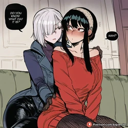 [Sigabelle] Yor Briar x Futa Fiona Frost [Ai Generated]