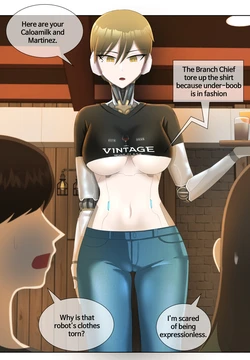 [ho-ze] The robot likes the manager