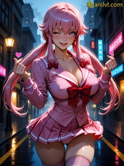 [Anilvl] Gasai Yuno - Mirai Nikki [AI Generated]