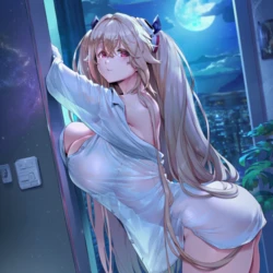 [SunGodManGa] Anchorage Azur Lane 466p [Ai Generated]