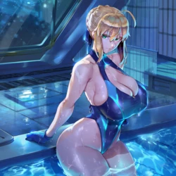 [SunGodManGa] Artoria Pendragon(saber) FGO 550p [Ai Generated]