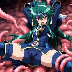[Goshakudo] Shinrabanshou choco Polaris tentacle rape (Shinrabansho) (AI Generated)