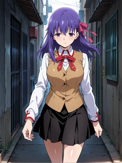 [せめもり] Sakura Matou (Fate) [AI Generated]
