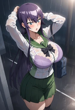 [Yuruyurui] Saeko Busujima (Highschool of the Dead) [AI Generated]