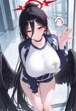 (Ponponmaru)羽川蓮實 Hanekawa Hasumi(Patreon)[AI Generated]