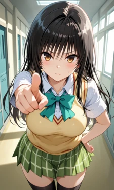 [AI Generated] 古手川唯(To LOVEる-とらぶる-)