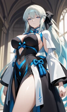 [AI Generated] モルガン(FGO)