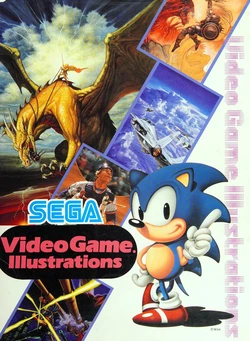 Sega Video Game Illustrations