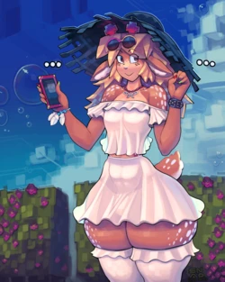 [Snao] Noelle Dress (Deltarune)