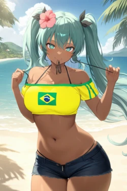 [Rena Aikawa] Brazilian Miku - Tropical Temptation [AI Generated]