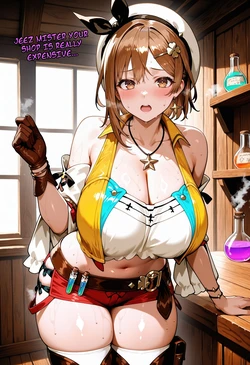 [LewdCreationAI] Reisalin "Ryza" Stout | Atelier Ryza REQUEST [53] (Patreon) [AI Generated]